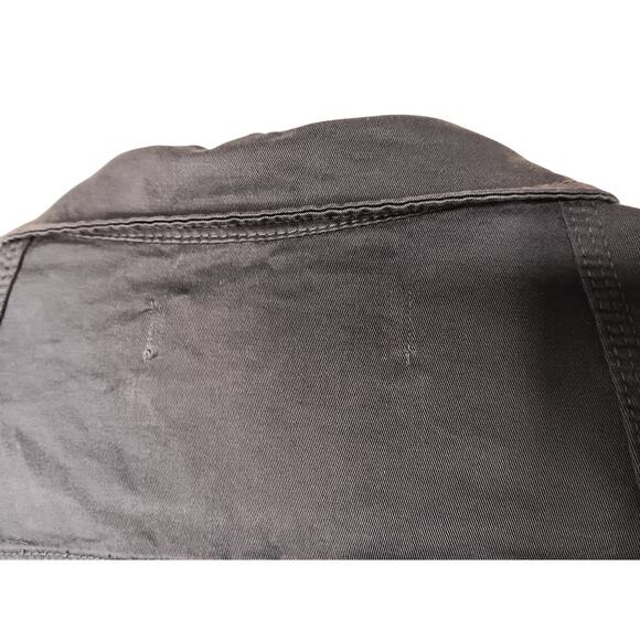 New ZARA Navy Utility Zip Front Jumpsuit XL Long Sleeve One Piece - Picture 10 of 16